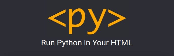 PyScript - A way to run python in your HTML page